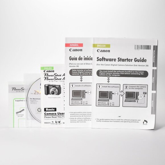 Canon Powershot A640 Digital Camera 10.0MP 4x Optical Zoom Video 32GB SD MINT - Picture 14 of 16